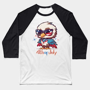 Fourth of July Freedom Bird Tee! Baseball T-Shirt